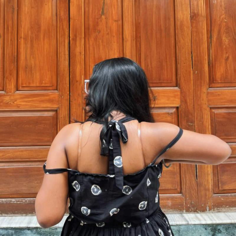 Pyaari 2.0 – Black Halter Neck Kurti