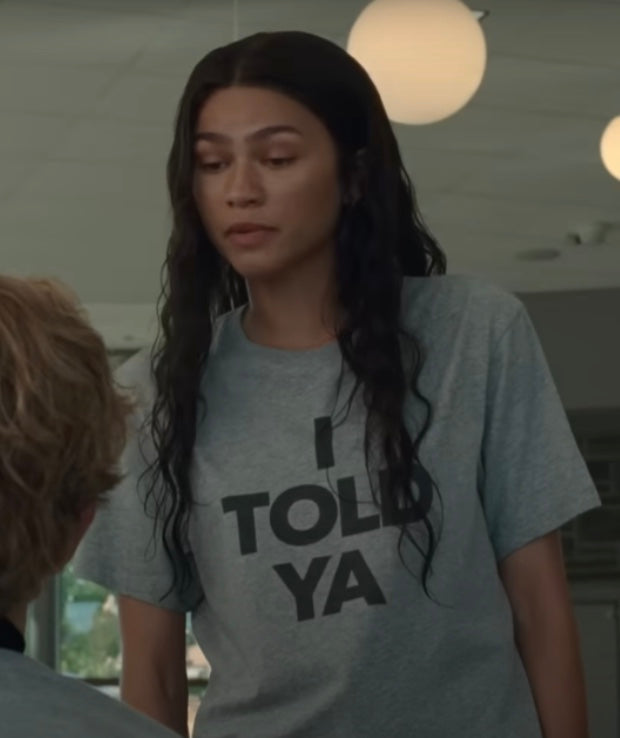 Challengers "i told ya" tee