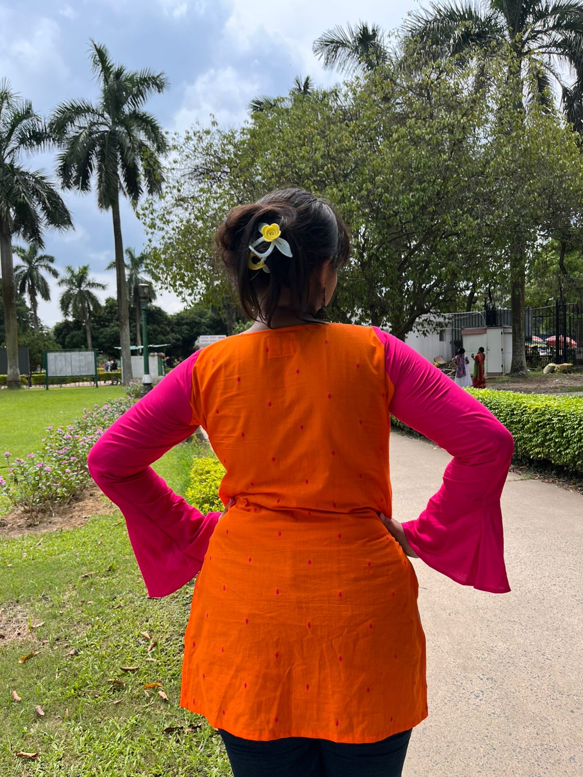 Dia sleeved Kurti